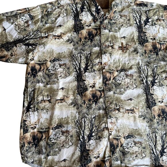 Clearwater Outfitters Hunting Shirt Animals AOP Mens 2XL - Picture 2 of 4